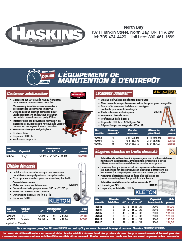 thumbnail of Material Handling 2026 Q1 F