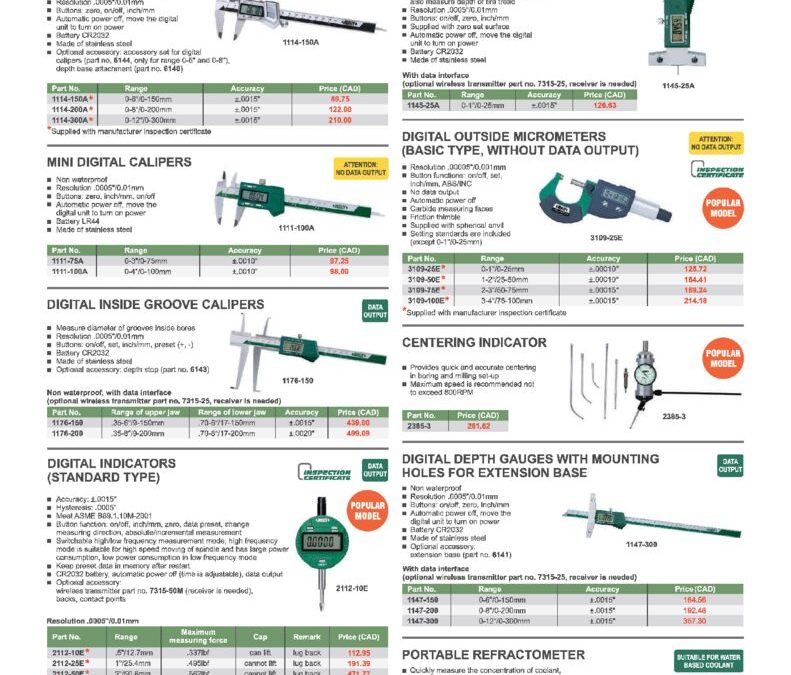 thumbnail of Insize Flyer April – june 2026