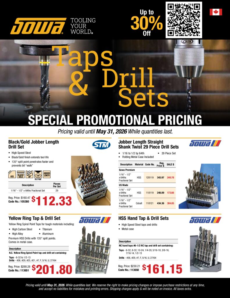 thumbnail of Tap and Drill Sets-CAD- April 2026 CADIS