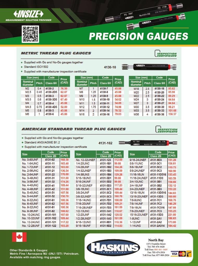 thumbnail of Thread Gauges Flyer with CAD 062026